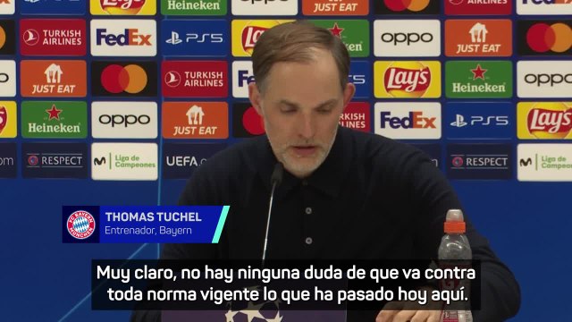 Rajada de Tuchel contra el árbitro
