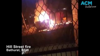 Fire on Hill Street, West Bathurst | May 9, 2024 | Western Advocate, ACM