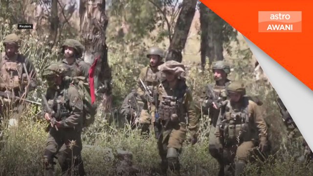 Tentera Israel adakan latihan tembakan di Golan Heights