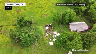 Tornado causes damage in Tennessee