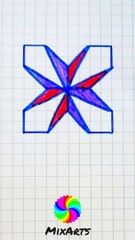 MixArts | How to Draw Aesthetic Figure Tutorial #art #3ddrawing #tutorial #aesthetic #principiante