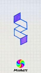 MixArts | How to Draw Aesthetic Figure Tutorial #art #3ddrawing #tutorial #aesthetic #principiante