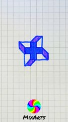 MixArts | How to Draw Aesthetic Figure Tutorial #art #3ddrawing #tutorial #aesthetic #principiante