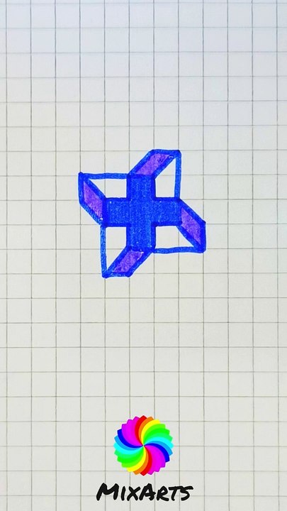MixArts | How to Draw Aesthetic Figure Tutorial #art #3ddrawing #tutorial #aesthetic #principiante