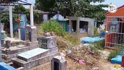 Familias dejan tumbas olvidadas en cementerio municipal de Agua Dulce