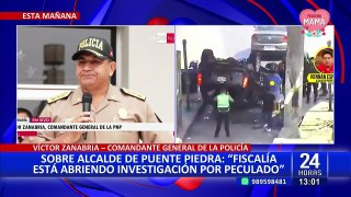 PNP afirma que Fiscalía abrió investigación contra alcalde Rennán Espinoza
