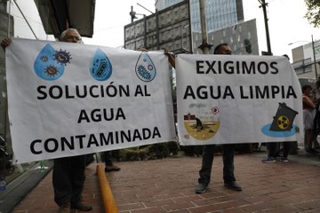 Obtienen amparo vecinos  afectados por agua contaminada en la Benito Juárez