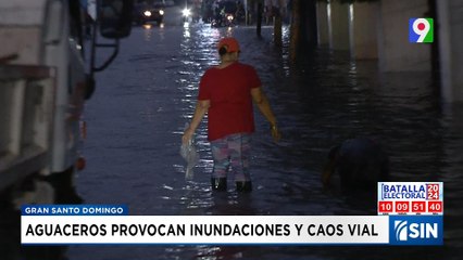 Download Video: Inundaciones, grandes charcos y caos en el tránsito por aguaceros | Emisión Estelar SIN  con Alicia Ortega