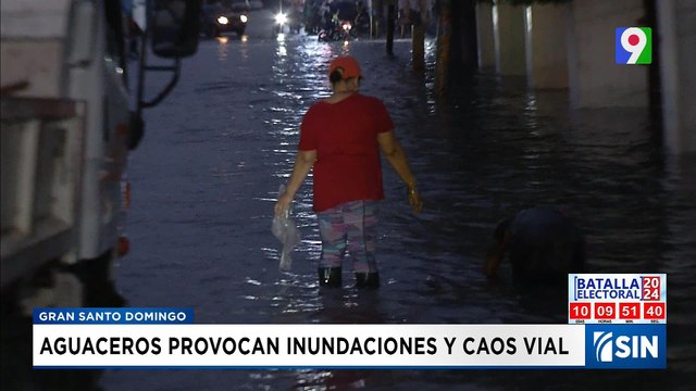 Inundaciones, grandes charcos y caos en el tránsito por aguaceros | Emisión Estelar SIN con Alicia Ortega