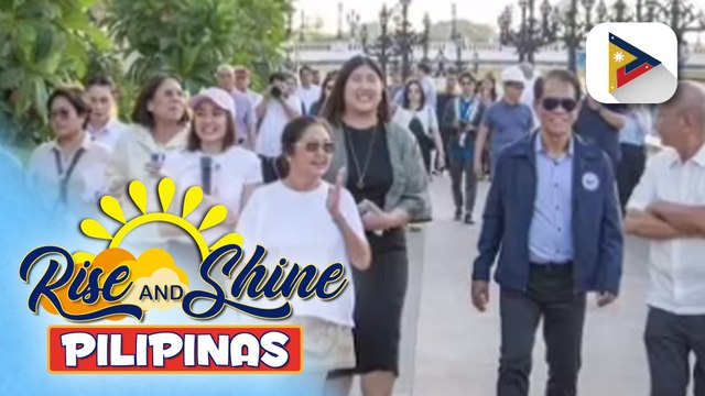 First Lady Liza Marcos, nakiisa sa pag-inspeksyon sa ‘Pasig Bigyang-Buhay Muli’ Urban Renewal and Development Project