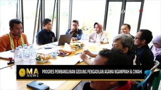 Progres Pembangunan Gedung Pengadilan Agama Ngamprah dan Cimahi - MA NEWS