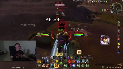 Absorb, absorb, absorb World of War craft