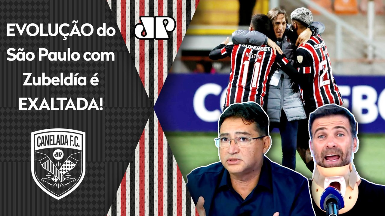 "OLHA a MELHORA do São Paulo com o Zubeldía, gente! Pra mim, esse cara pode..." SPFC é ELOGIADO!