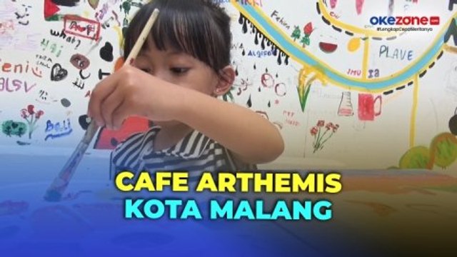 Cafe Arthemis, Kafe Unik di Malang yang Hadirkan Tempat Nongkrong Sambil Melukis