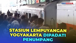 Momen Libur Panjang Kenaikan Isa Almasih, Stasiun Lempuyangan Yogyakarta Dipadati Penumpang