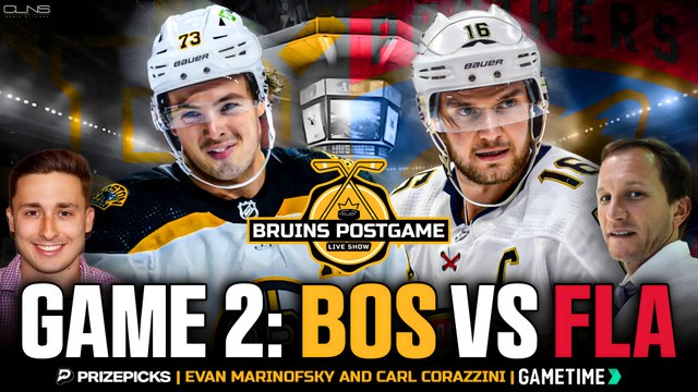 LIVE: Bruins vs Panthers Game 2 Postgame Show