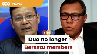 Duo no longer Bersatu members after joining PH campaign, says Hamzah