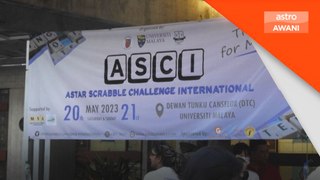 240 pasukan berentap dalam pertandingan scrabble antarabangsa (ASCI)