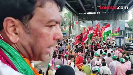 उत्तर मुंबईत काँग्रेस उमेदवार भूषण पाटील यांची प्रचारयात्रा