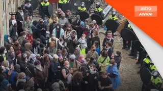 Protes pro-Palestin tercetus di Universiti Belanda