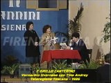 I' grillo canterino. II edizione 5°p.Tina Andrey in   Spiridonia Tempesta. Teleregione Toscana -1986