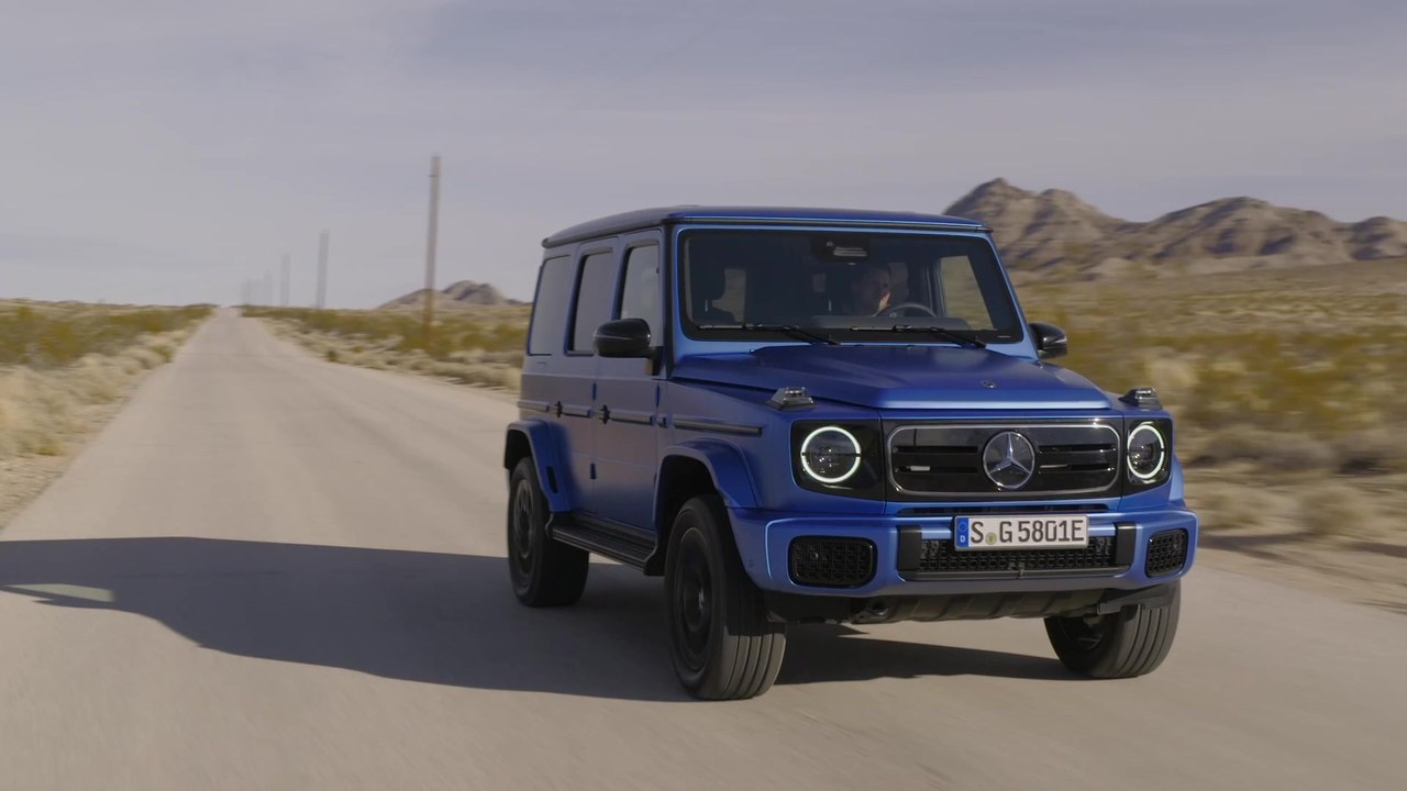 Die neue elektrische Mercedes-Benz G-Klasse  - Der Antrieb