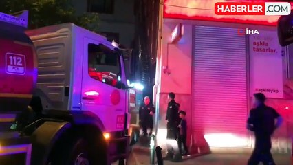 Bursa'da iş hanının çatı katında çıkan yangın korkuttu