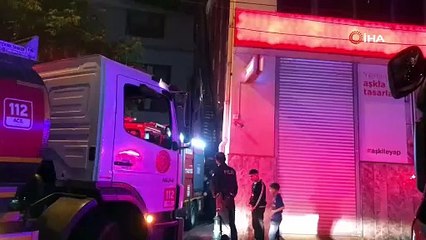 Bursa’da iş hanının çatı katında çıkan yangın korkuttu