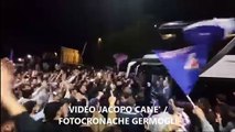 Fiorentina in finale, a Firenze esplode la festa nella notte