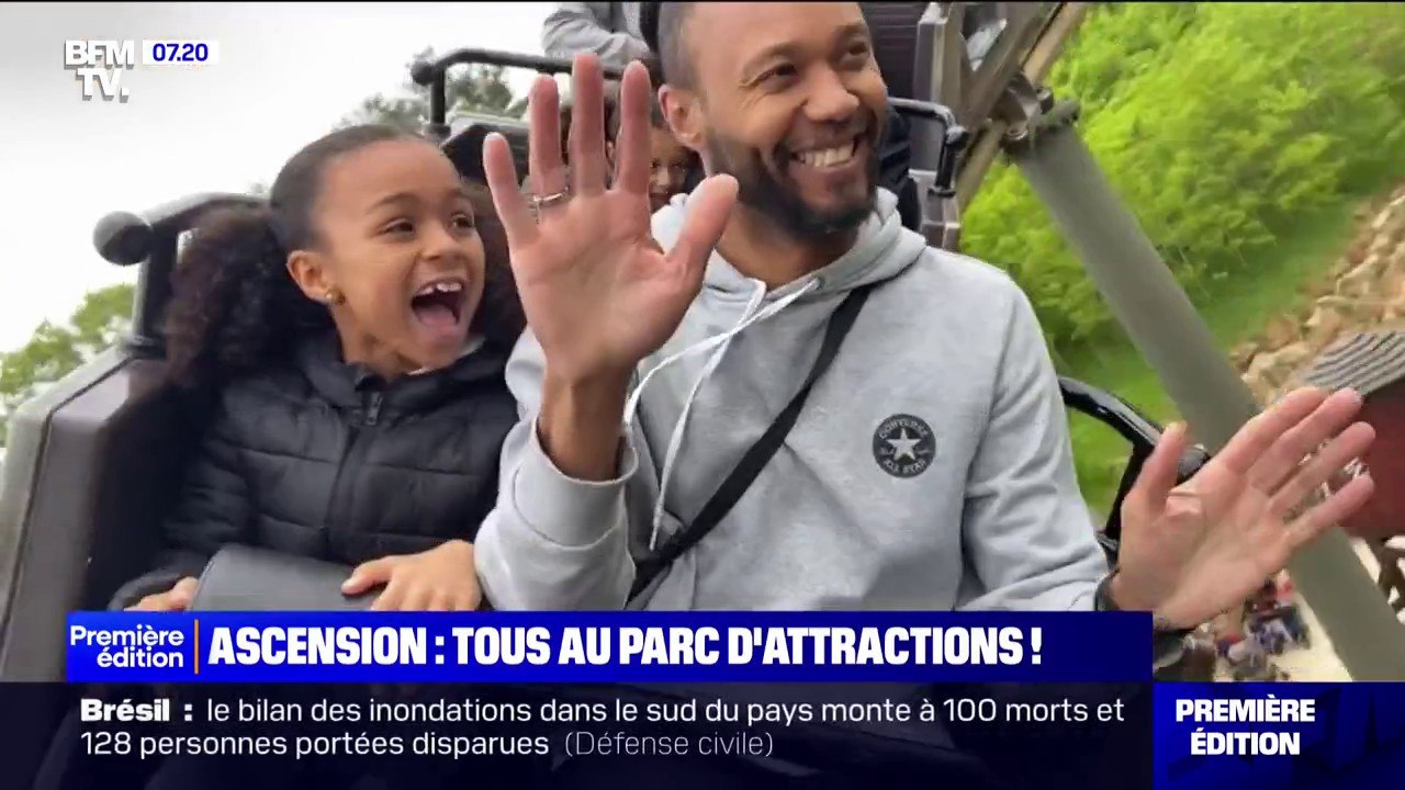 Le pont de l'Ascension booste la fréquentation des parcs d'attractions