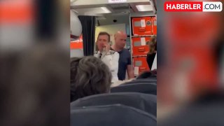 Sandviçleri yeterli bulmayan pilot uçağı terk edip yemek almaya çıktı, yolcular saatlerce bekledi