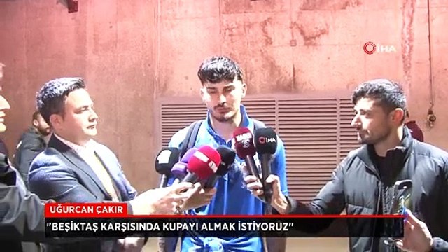 Uğurcan Çakır: Beşiktaş karşısında kupayı almak istiyoruz