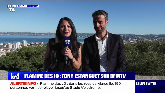 Merci aux Marseillais de nous avoir accueilli de cette manière : Tony Estanguet réagit au départ du relais de la flamme olympique