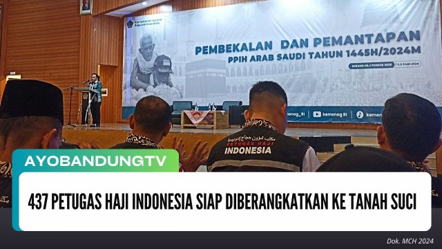 437 Petugas Haji Indonesia Siap Diberangkatkan ke Tanah Suci