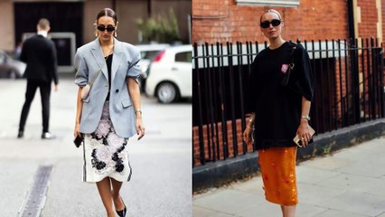 In un video, gli outfit più cool per abbinare la gonna midi