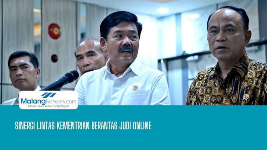 Sinergi Lintas Kementrian Berantas Judi Online