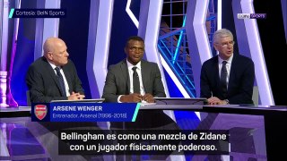 La comparación de Wenger sobre Bellingham y Zidane que habla muy bien del inglés