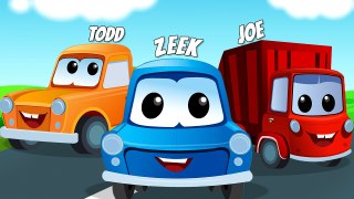 Let's Meet the Cars + More Street Vehicle Songs for Kids