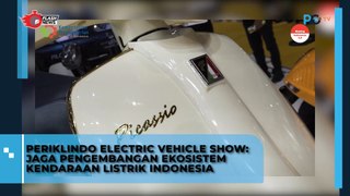 PERIKLINDO Electric Vehicle Show Jaga Pengembangan Ekosistem Kendaraan Listrik Indonesia