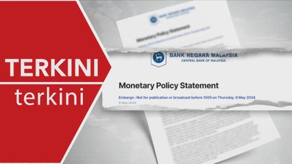 [TERKINI] OPR kekal pada 3.00 peratus