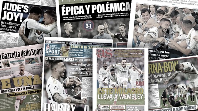 L’Angleterre se paye la tête d’Harry Kane, la remontada du Real Madrid choque le monde du football