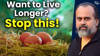Want to live longer? Stop this! || Acharya Prashant, on veganism (2018)
