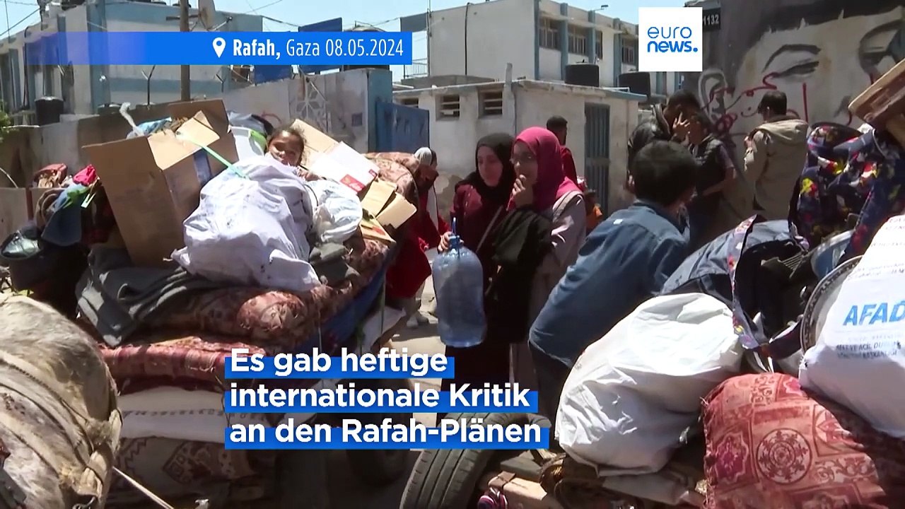 Biden: USA stoppen Waffenlieferungen an Israel, wenn die Rafah-Offensive weitergeht