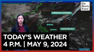 Today's Weather, 4 P.M. | May 9, 2024