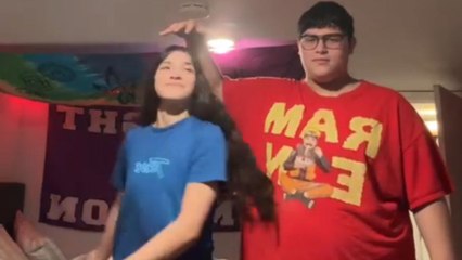 From tutorial to tumble: Brother's botched move leads to sister's sudden fall