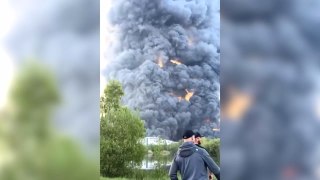 Cannock Fire: Huge plumes of smoke as blaze breaks out on industrial estate