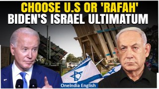 Joe Biden Warns Benjamin Netanyahu: 'U.S. Will Halt Wepon Supply if Rafah Invasion Continues'