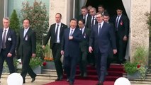استقبال گرم و ویژه از رهبر چین در صربستان