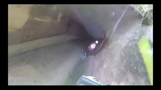 Rescatan a un corzo que cayó a un canal subterráneo