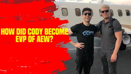 How did Cody Rhodes become the EVP of AEW